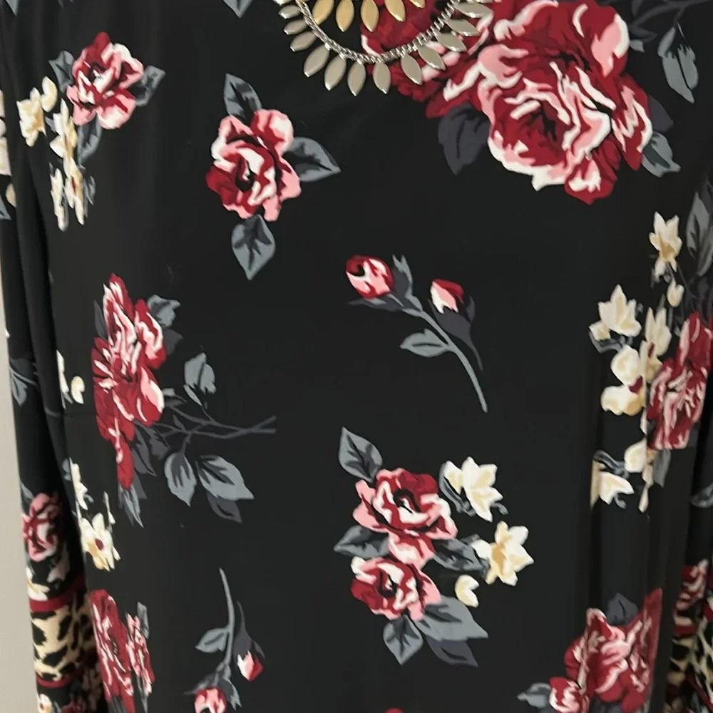 NWOT Chico's Black Sheath Dress Size 2 (L) - Picture 3 of 8